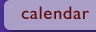 calendar